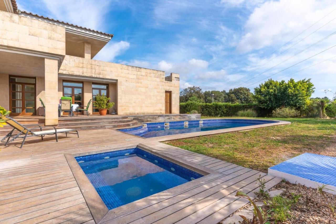 Villa De Lujo Con Piscina, Jacuzzi, Jardin Y Terraza Marratxí Dış mekan fotoğraf