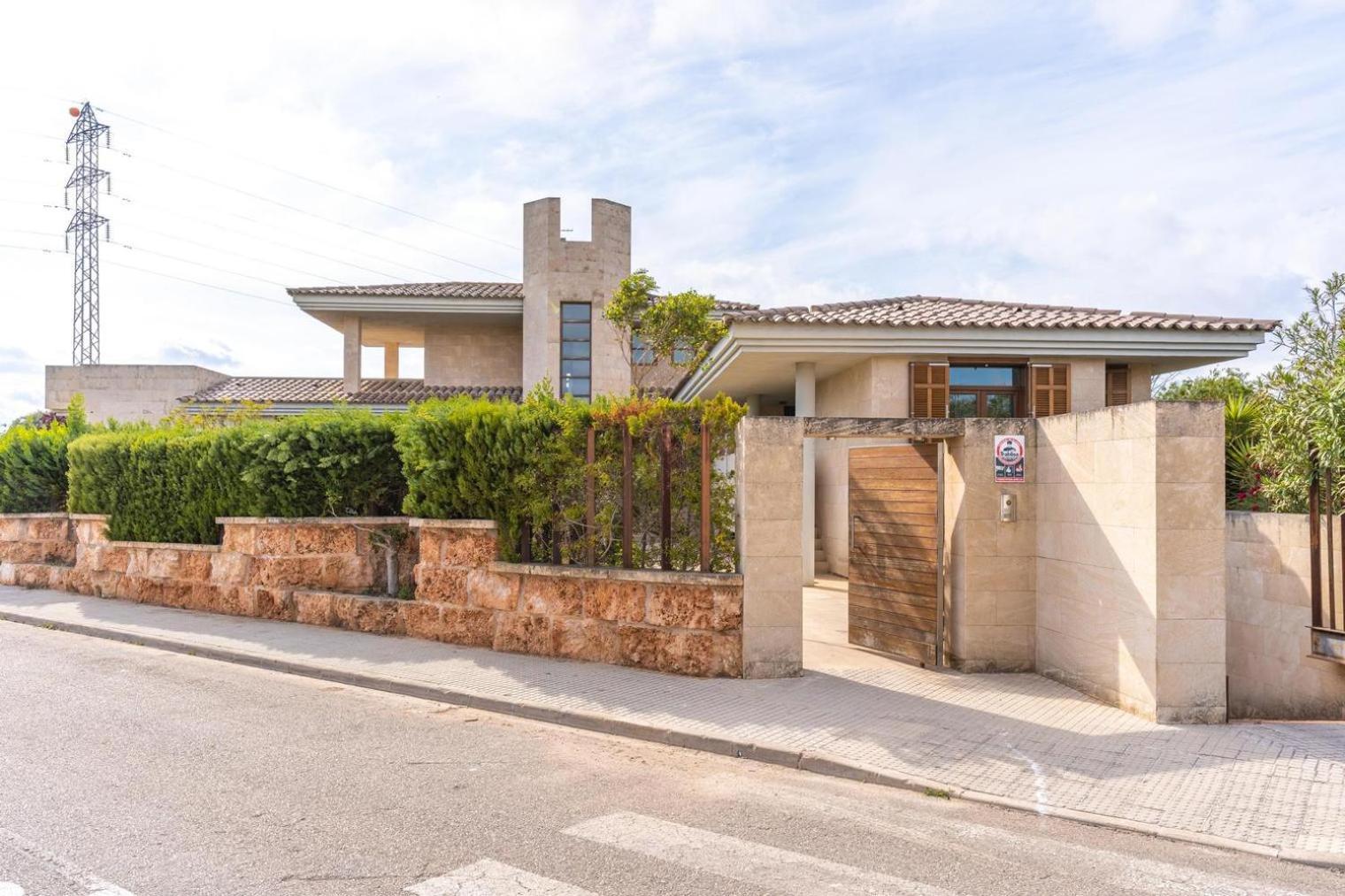 Villa De Lujo Con Piscina, Jacuzzi, Jardin Y Terraza Marratxí Dış mekan fotoğraf