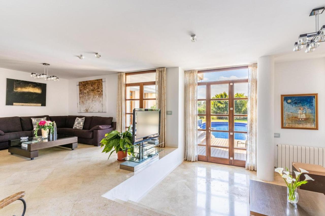 Villa De Lujo Con Piscina, Jacuzzi, Jardin Y Terraza Marratxí Dış mekan fotoğraf