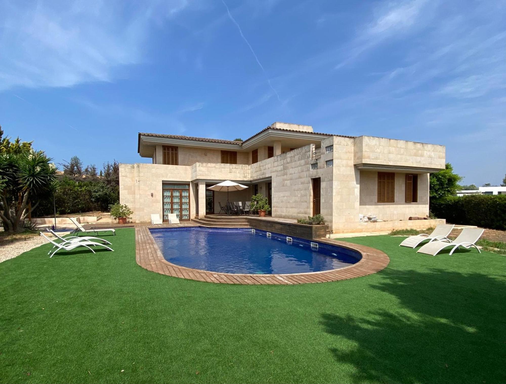Villa De Lujo Con Piscina, Jacuzzi, Jardin Y Terraza Marratxí Dış mekan fotoğraf